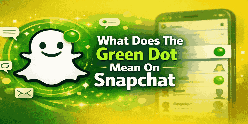 What Does The Green Dot Mean On Snapchat