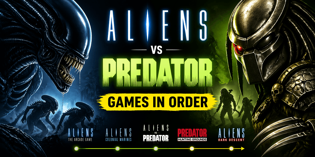 Aliens vs Predator Games In Order