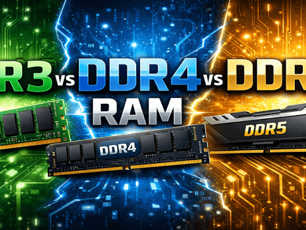 DDR3 vs DDR4 vs DDR5 RAM
